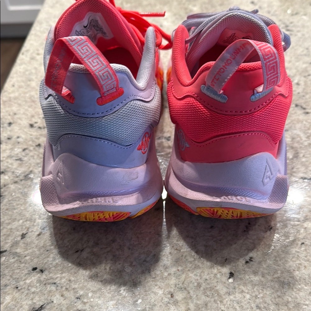 Nike Gray and Pink Athletic Shoes - Picture 4 of 4